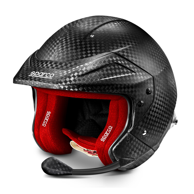 Sparco Open Face 8860 Carbon Helmet (FIA)